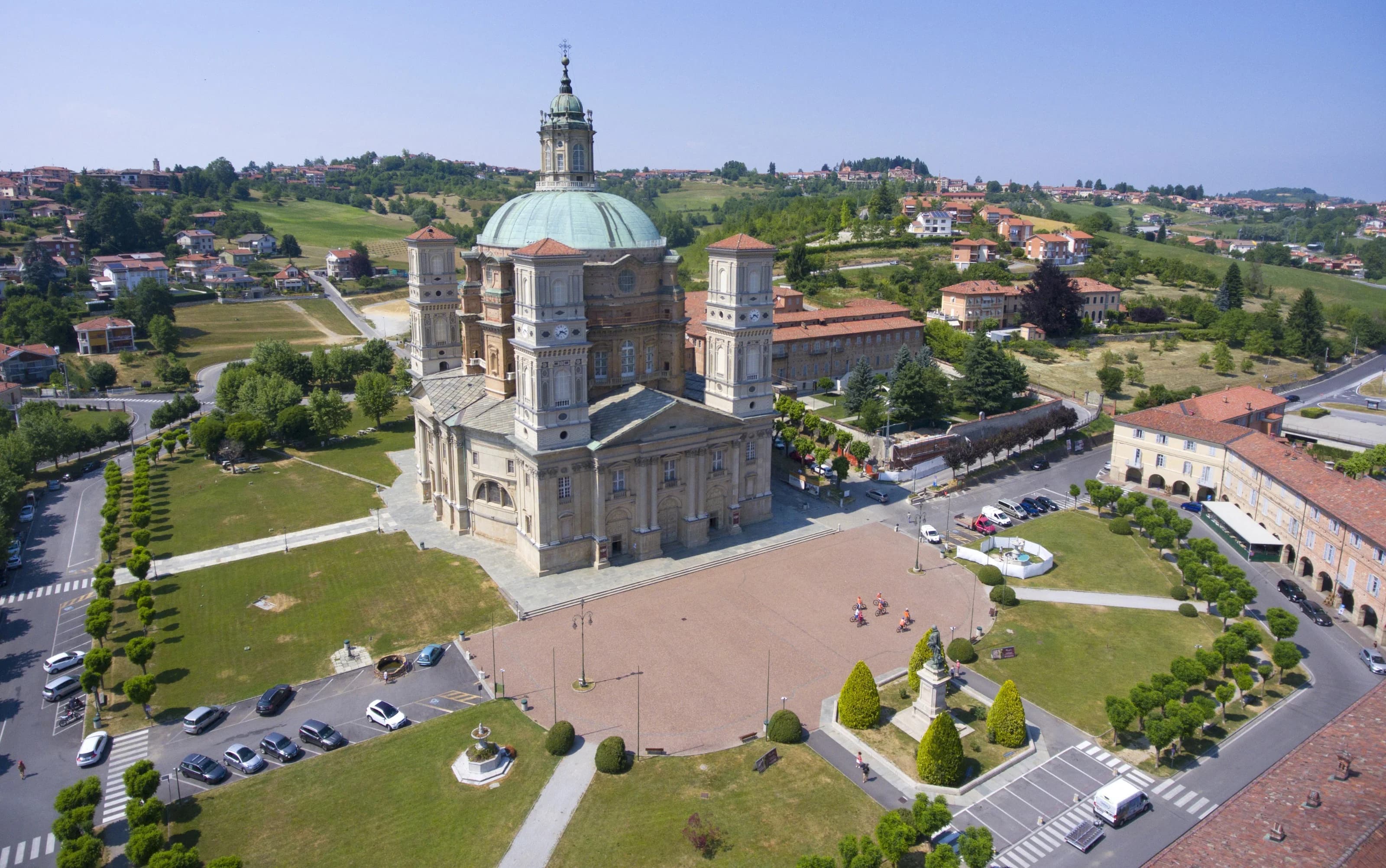 Affreschi della cupola del Santuario di Vicoforte - Alloggio vicino a Vicoforte Mondovì